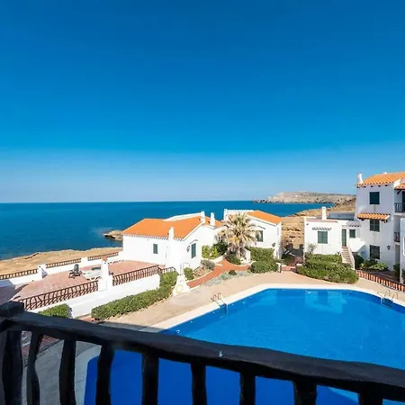 Apartamento Playas De Fornells Con Piscina Comunitaria Y Vistas Al Mar شقة إيز ميركاذال