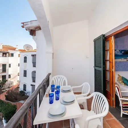 Apartamento Playas De Fornells Con Piscina Comunitaria Y Vistas Al Mar * Es Mercadal