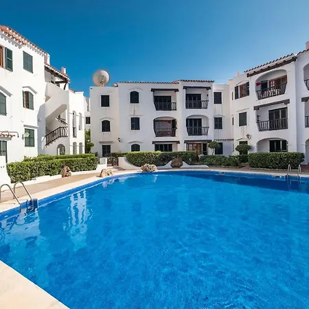 Apartamento Playas De Fornells Con Piscina Comunitaria Y Vistas Al Mar