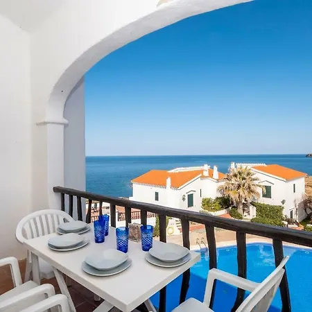 Apartamento Playas De Fornells Con Piscina Comunitaria Y Vistas Al Mar * Es Mercadal