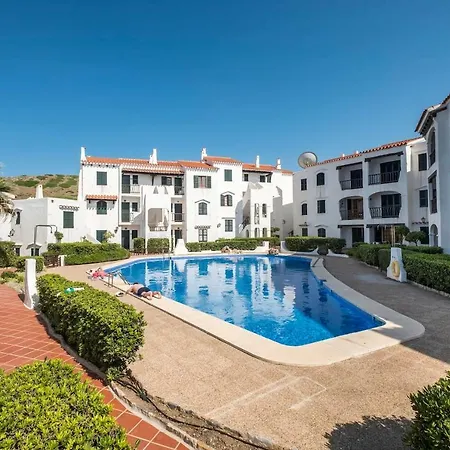 Apartamento Playas De Fornells Con Piscina Comunitaria Y Vistas Al Mar Es Mercadal